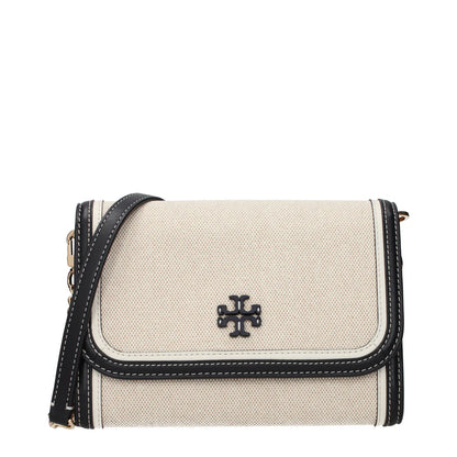 Tory Burch Canvas &amp; Leather Crossbody