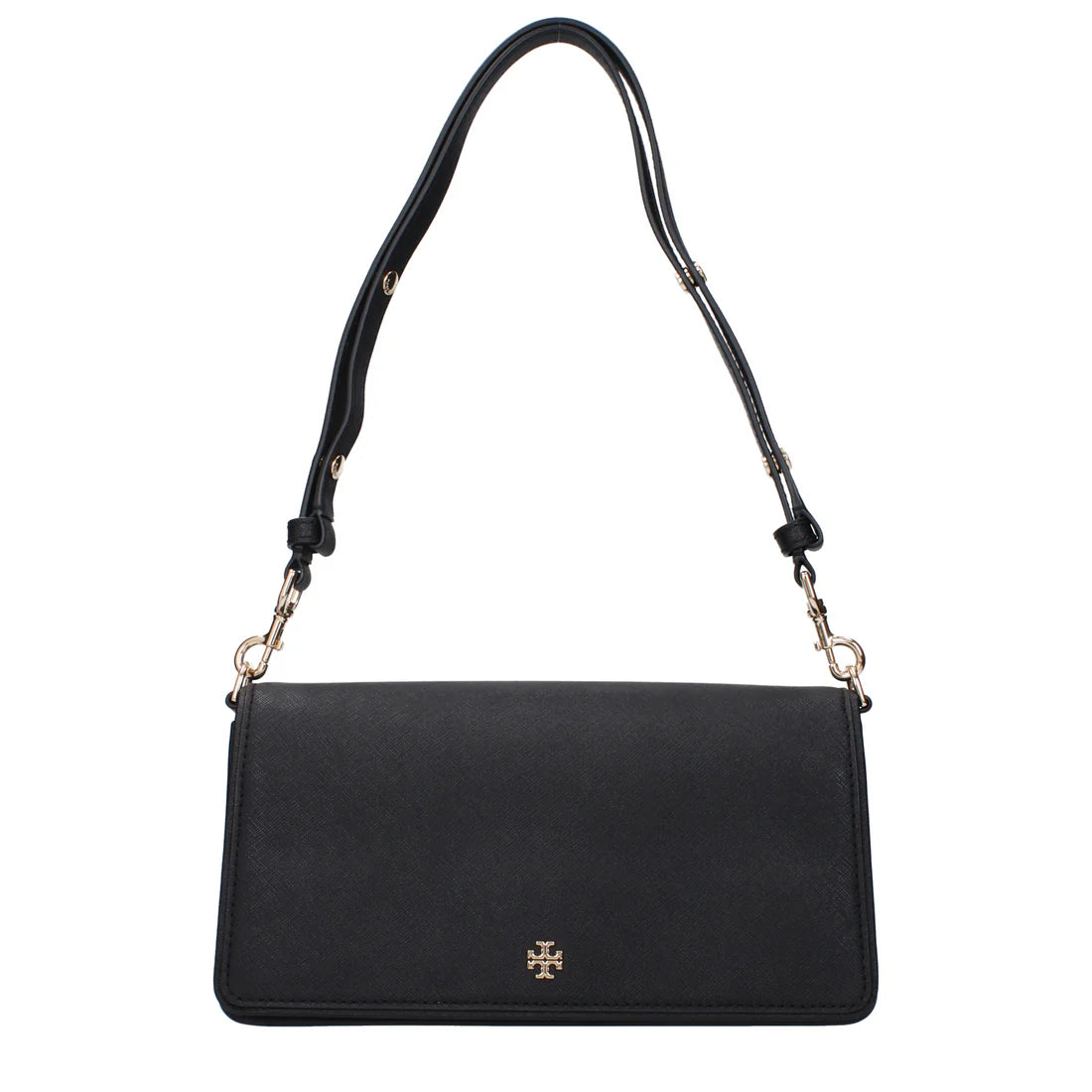 Tory Burch Black Leather Shoulder Bag