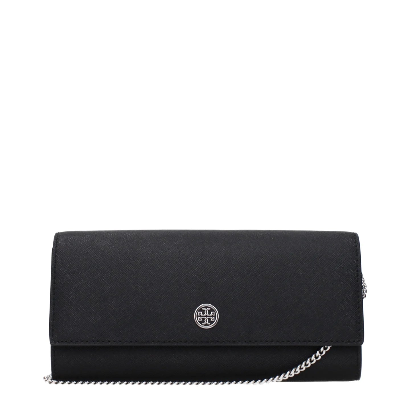 Tory Burch Saffiano Leather Chain Wallet