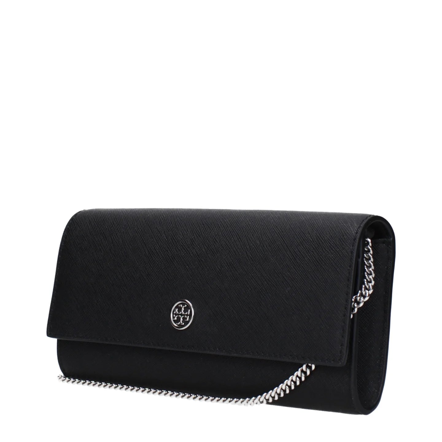 Tory Burch Saffiano Leather Chain Wallet
